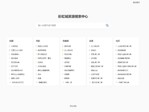 全新资源搜索中心，支持网盘自动转存分享